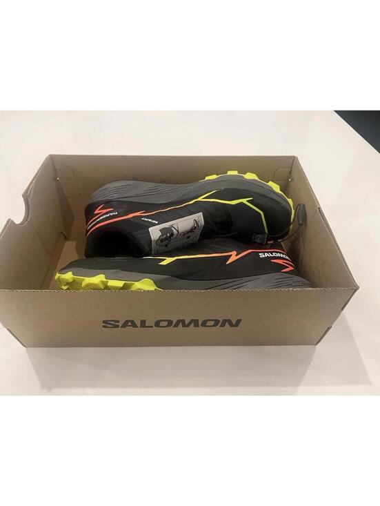 $139 SALMON Thundercross Men’s 12 Trail Running Shoes Black 472954 main image 8
